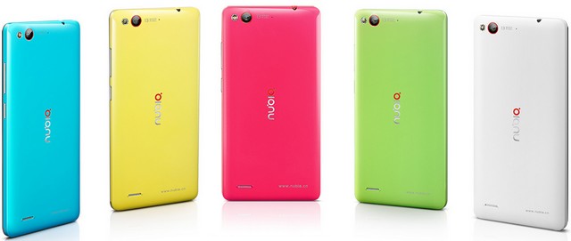 ZTE nubia Z7 mini разных цветов