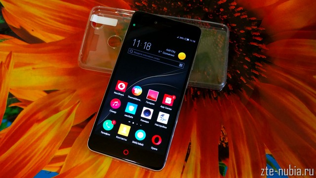 Экран в ZTE nubia Z11 mini S