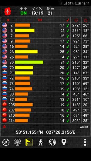 Работа GPS в телефоне ZTE nubia Z11 mini S