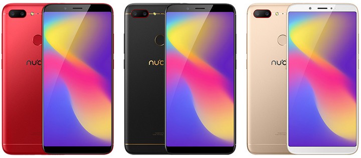 Цвета смартфонов nubia N3