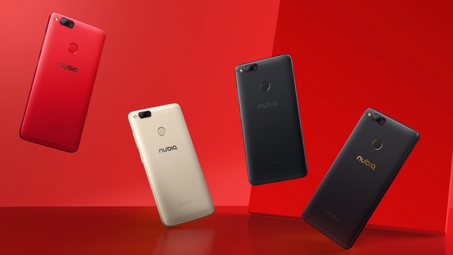 Телефон ZTE nubia Z17 mini в четырех цветах